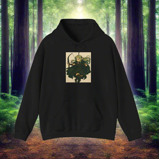 Elven Archer – Heavyweight Fantasy Hoodie by Wearverse Wearverse
